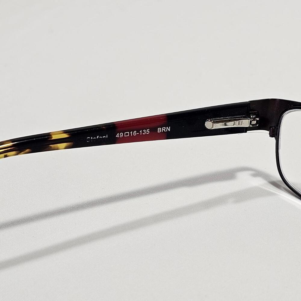 Sofia Vergara Stefani Eyeglasses Frames Womens Brown Tortiose 49-16-135 - Picture 7 of 11